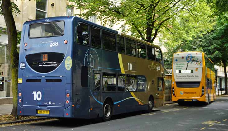 Stagecoach West Scania N230UD ADL Enviro400 15850 & N250UD Enviro400MMC 15357
